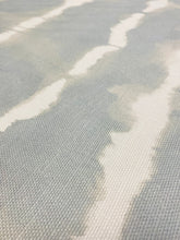Load image into Gallery viewer, Kravet Baturi Mist Linen Blend Cream Grey Aqua Seafoam Upholstery Drapery Fabric STA 3286