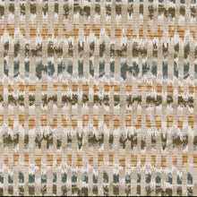 Load image into Gallery viewer, Heavy Duty Olive Green Taupe Mustard Geometric Upholstery Drapery Fabric