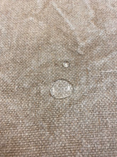 Load image into Gallery viewer, Designer Heavy Duty Ecru Flax Linen Beige Water &amp; Stain Resistant Upholstery Fabric WHS 3704
