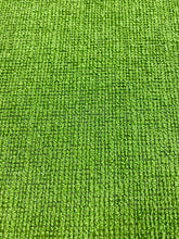 Load image into Gallery viewer, 2.5 Yard Designer Water &amp; Stain Resistant Lime Green MCM Mid Century Modern Boucle Upholstery Fabric WHS 3638