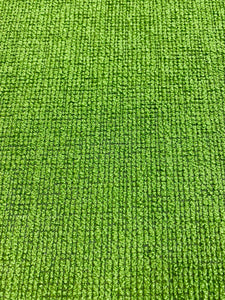2.5 Yard Designer Water & Stain Resistant Lime Green MCM Mid Century Modern Boucle Upholstery Fabric WHS 3638