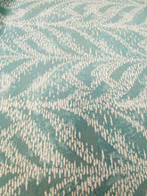Load image into Gallery viewer, Kravet Pompano Indoor Outdoor Water &amp; Stain Resistant Lagoon Seafoam Green Beige Botanical Upholstery Fabric WHS 3325