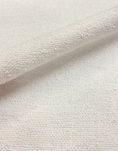 Load image into Gallery viewer, Designer Water &amp; Stain Resistant Off White Textured Woven MCM Mid Century Modern Upholstery Fabric WHS 3444