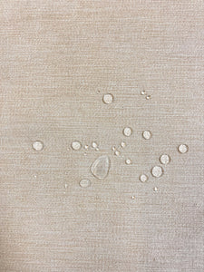 Designer Water & Stain Resistant Microfiber Beige Upholstery Fabric STA 3803