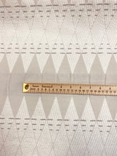 Load image into Gallery viewer, Duralee Oscar Natural Crypton Beige Cream Grey Geometric Water &amp; Stain Resistant Upholstery Fabric WHS 3052
