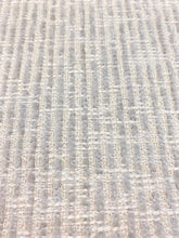Load image into Gallery viewer, Designer Cream Grey Indoor Outdoor MCM Mid Century Modern Nubby Chenille Water &amp; Stain Resistant Upholstery Fabric WHS 3648