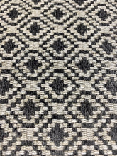 Load image into Gallery viewer, Pindler Clovis Charcoal Grey Woven Geometric Chenille Upholstery Fabric STA 3141