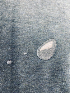 Designer Cotton Denim Blue Velvet Water & Stain Resistant Upholstery Fabric STA 3222