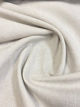 Load image into Gallery viewer, Designer Cream MCM Mid Century Modern Chenille Water &amp; Stain Resistant Upholstery Fabric WHS 3352