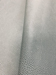 Designer Heavy Duty Animal Skin Grey Blue Faux Leather Upholstery Vinyl WHS 3077