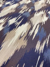 Load image into Gallery viewer, Brentano Isla Mar Indoor Outdoor Sunbrella Purple Taupe Cream Blue Brown Abstract Water &amp; Stain Resistant Upholstery Fabric STA 3216