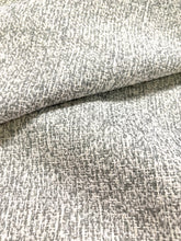 Load image into Gallery viewer, 1.9 Yard of Pierre Frey Noumea Plume Sage Green Cream Tweed MCM Indoor Outdoor Upholstery Fabric
