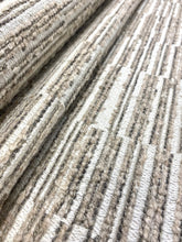Load image into Gallery viewer, Jane Clayton Zinc Natural Wool Linen Blend Beige Taupe Cream Grey Upholstery Fabric WHS 3406