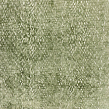 Load image into Gallery viewer, Lime Green Beige Abstract Cotton Blend Velvet Upholstery Fabric MGF
