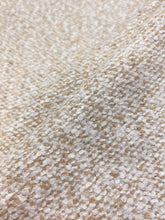Load image into Gallery viewer, Designer MCM Mid Century Modern Beige Cream Tweed Upholstery Fabric WHS 4067
