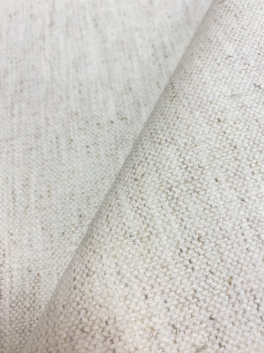 Designer Taupe Cream Speckled Crypton Chenille Upholstery Fabric WHS