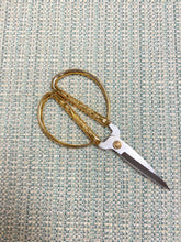 Load image into Gallery viewer, Designer Seafoam Aqua Green Beige MCM Mid Century Modern Tweed Upholstery Fabric WHS 3971