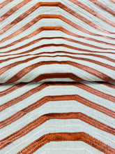 Load image into Gallery viewer, Traverse Fabrics Bibia Embroidery 1044151486 Coral Beige Geometric Fabric
