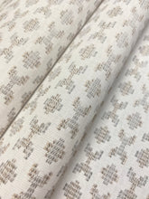 Load image into Gallery viewer, Pindler &amp; Pindler Mariposa Marble Cream Grey Taupe Indoor Outdoor Geometric Upholstery Drapery Fabric WHS 4066