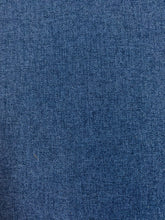 Load image into Gallery viewer, Designer Water &amp; Stain Resistant French Blue Softened MCM Mid Century Modern Upholstery Drapery Fabric STA 4029