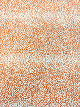 Load image into Gallery viewer, Schumacher Mini Leopard Outdoor Orange Cream Animal Pattern Upholstery Fabric WHS 3512