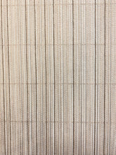 Load image into Gallery viewer, Designer Water &amp; Stain Resistant Beige Brown Stripe Indoor Outdoor Upholstery Fabric WHS 4107
