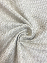 Load image into Gallery viewer, Designer MCM Mid Century Modern Beige Cream Tweed Water &amp; Stain Resistant Upholstery Fabric