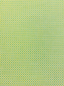 Designer Water & Stain Resistant Indoor Outdoor MCM Mid Century Modern Chartreuse Green Yellow White Upholstery Fabric WHS 4120