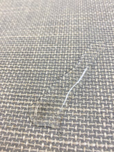 Load image into Gallery viewer, Designer Water &amp; Stain Resistant Woven Cream Grey MCM Mid Century Modern Tweed Softened Chenille Upholstery Fabric WHS 3917