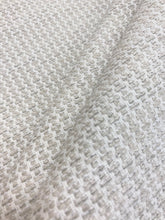 Load image into Gallery viewer, Designer MCM Mid Century Modern Beige Cream Tweed Water &amp; Stain Resistant Upholstery Fabric