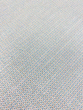Load image into Gallery viewer, Designer Water &amp; Stain Resistant Aqua Blue Grey White Indoor Outdoor MCM Mid Century Modern Canvas Upholstery Drapery Fabric WHS 3624