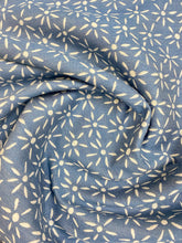 Load image into Gallery viewer, Pindler &amp; Pindler Newport Blueberry Outdoor Geometric French Blue White Abstract Water Resistant Upholstery Fabric WHS 3409