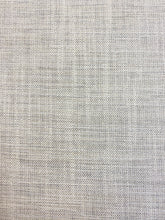 Load image into Gallery viewer, Designer Linen Silver Grey Charcoal MCM Mid Century Modern Tweed Upholstery Fabric WHS 3979