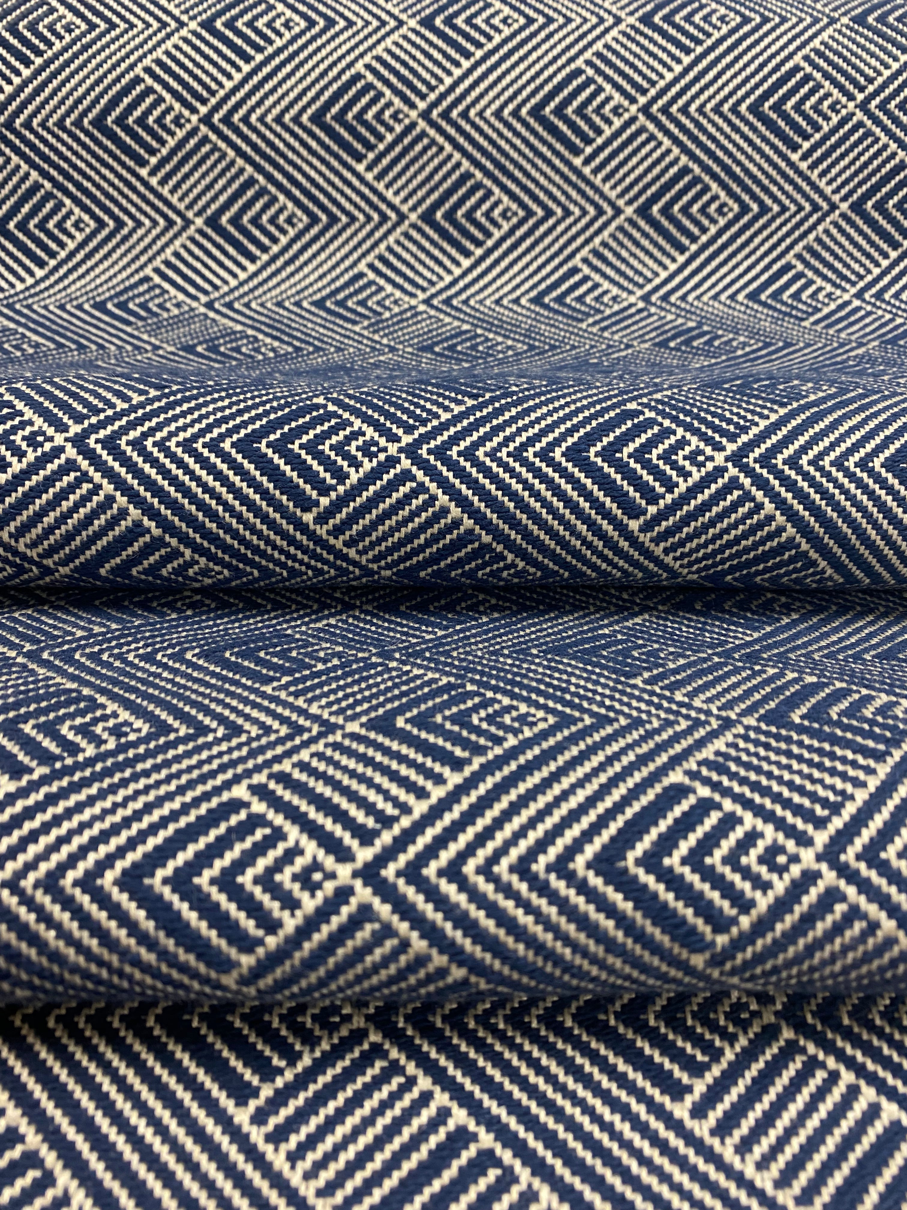 Thibaut Matari Chevron Navy Blue Crypton outlet Water & Stain Resistant Nautical Geometric Upholstery Fabric STA165