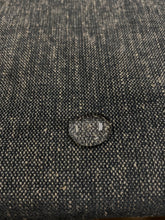 Load image into Gallery viewer, Charcoal Grey Chenille MCM Mid Century Modern Water &amp; Stain Resistant Upholstery Fabric STA 3064
