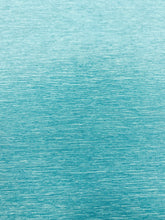 Load image into Gallery viewer, Indoor Outdoor Aqua Blue Canvas Water &amp; Stain Resistant MCM Mid Century Modern Textured Upholstery Drapery Fabric STA 3271