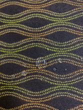 Load image into Gallery viewer, Crypton Brown Green Chartreuse Orange Geometric Abstract Upholstery Fabric STA 3895