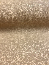 Load image into Gallery viewer, 2.5 Yard Joseph Noble Stingray Beige Shagreen Textured Faux Leather Upholstery Vinyl WHS 3885