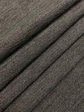 Load image into Gallery viewer, Designer Charcoal Grey Textured Chenille Water &amp; Stain Resistant Upholstery Fabric WHS 4175