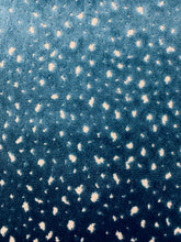 Load image into Gallery viewer, Designer Teal Blue Cream Animal Pattern Cheetah Velvet Upholstery Fabric STA 3927
