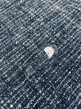 Load image into Gallery viewer, Designer Grey Charcoal Black Rustic Woven Linen Viscose Water &amp; Stain Resistant Upholstery Fabric WHS 4210