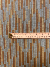 Load image into Gallery viewer, Crypton Water &amp; Stain Resistant Olive Green Seafoam Aqua MCM Mid Century Modern Geometric Upholstery Fabric WHS 3854