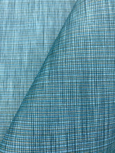 Load image into Gallery viewer, Spralding Proquinal Outdoor Marine Teal Faux Leather MCM Mid Century Modern Upholstery Vinyl WHS 3875