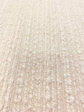 Load image into Gallery viewer, 1 3/4 Yards Designer MCM Cream Boucle Upholstery Fabric WHS 3091