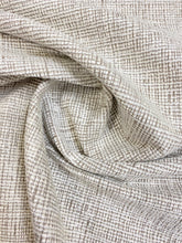 Load image into Gallery viewer, Designer Cream Taupe Performance MCM Mid Century Modern Chenille Upholstery Fabric STA 3531