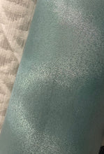 Load image into Gallery viewer, Pony Hide Aqua Seafoam Faux Leather Upholstery Vinyl WHS 3129