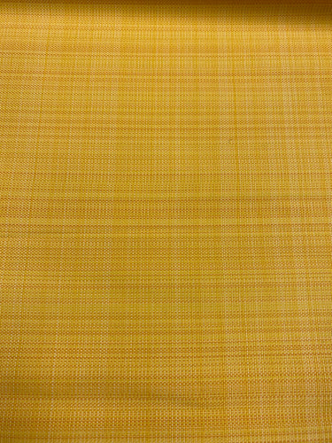 Indoor Outdoor Water Stain Resistant Yellow Orange Stripe Upholstery Fabric