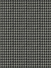 Load image into Gallery viewer, Designer Charcoal Grey Black Cream Check Plaid Wool Blend MCM Mid Century Modern Upholstery Fabric FB