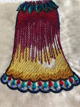 Load image into Gallery viewer, Passementerie Embroidered Silk Blend Tassels Fabric