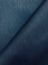 Load image into Gallery viewer, Designer Navy Blue Textured Faux Leather Upholstery Vinyl WHS 4100